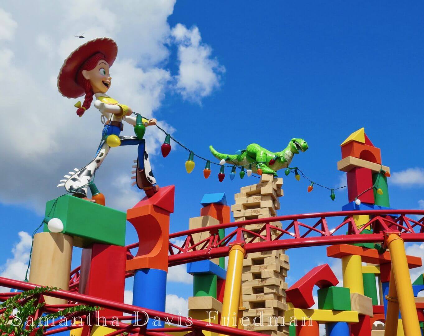 Toy Story Land - Jesse and Rex day - Photo by Samantha Davis-Friedman ...