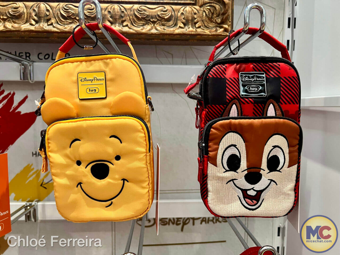 Destination D23 2023-Lug x Disney Parks bags-winnie the pooh and dale ...
