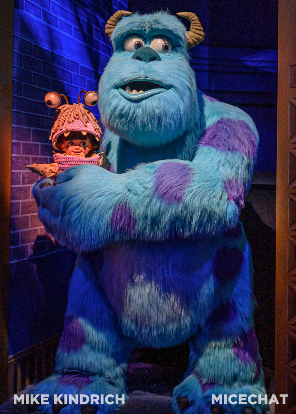 Me in a Mike & Sulley To The Rescue Monsters Inc. Ride cab…