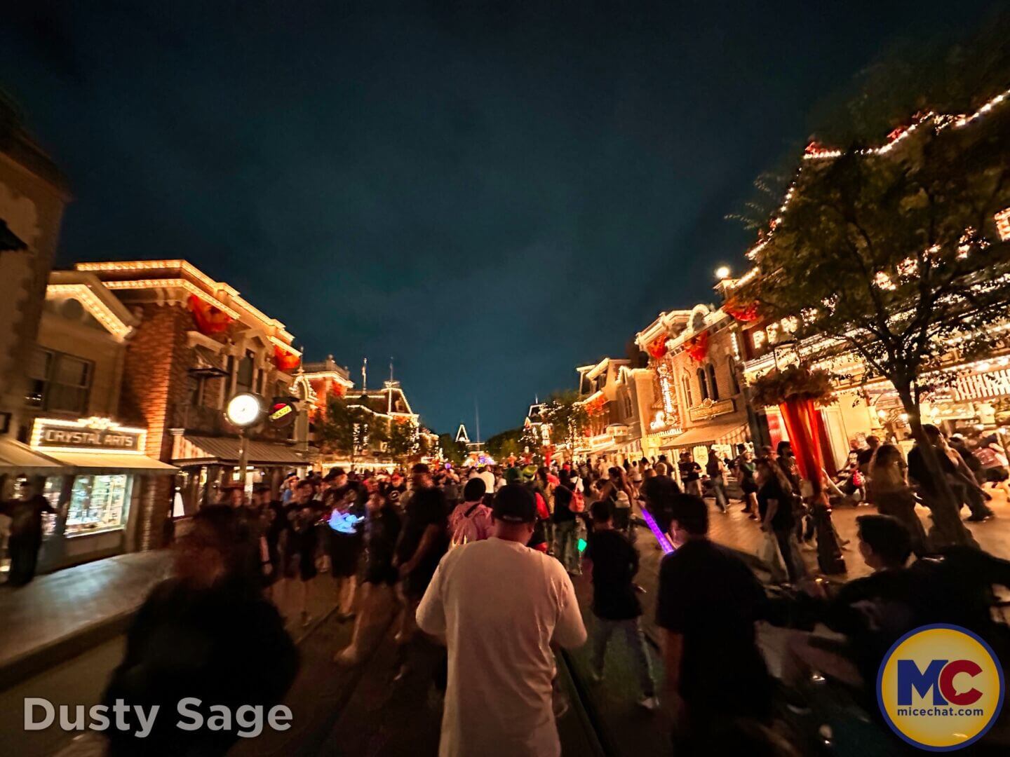 Disneyland News Bequty Main Street Night MiceChat - MiceChat