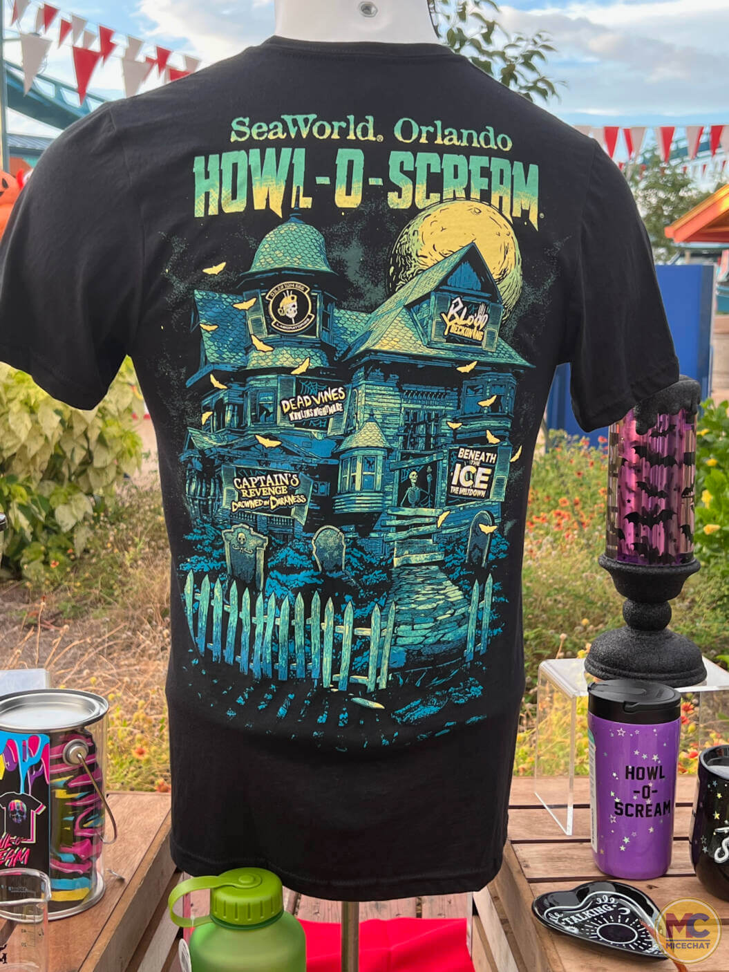 Merchandise SeaWorld Orlando HowlOScream 2023 MiceChat