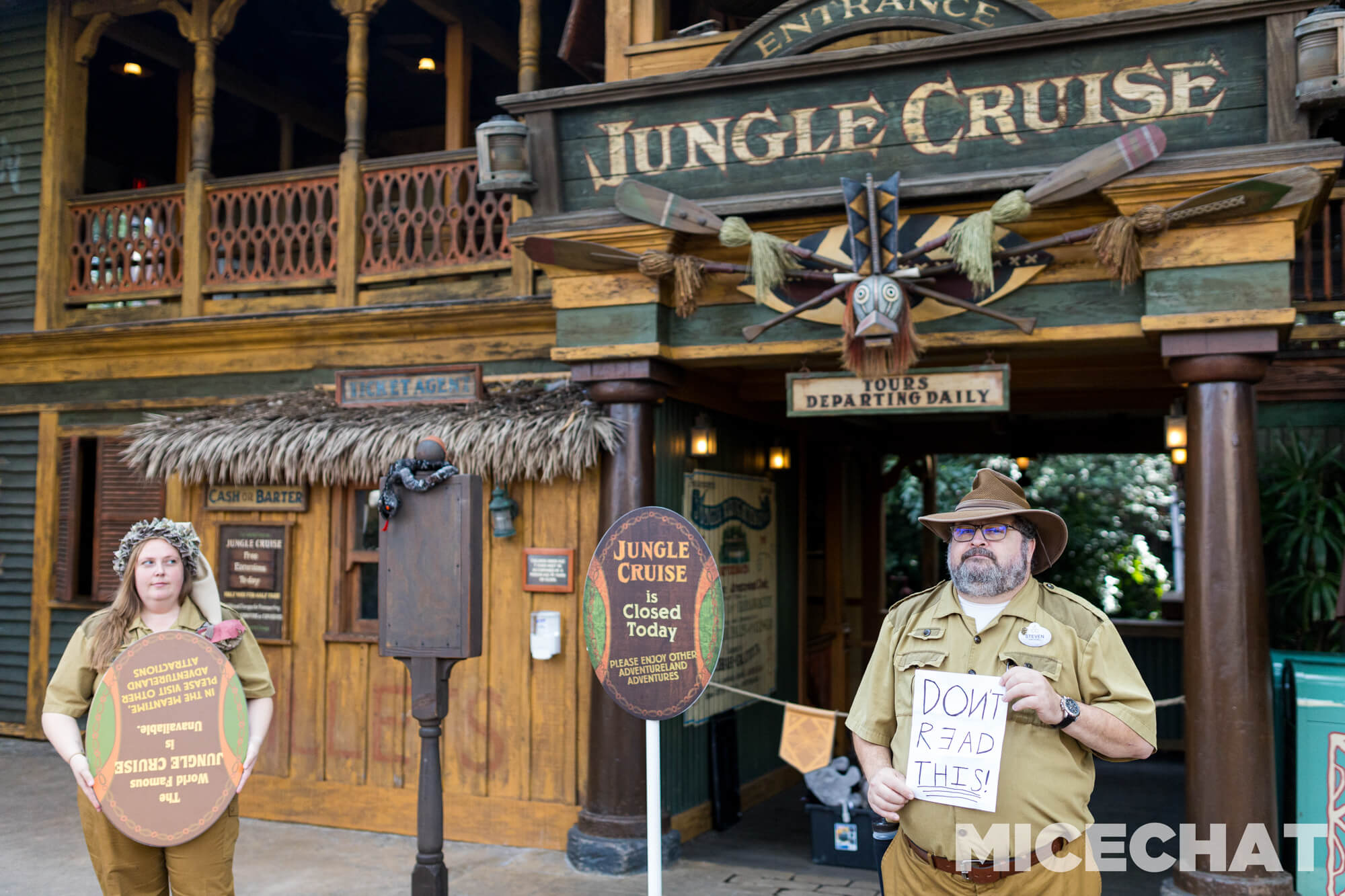 jungle cruise disneyland closed