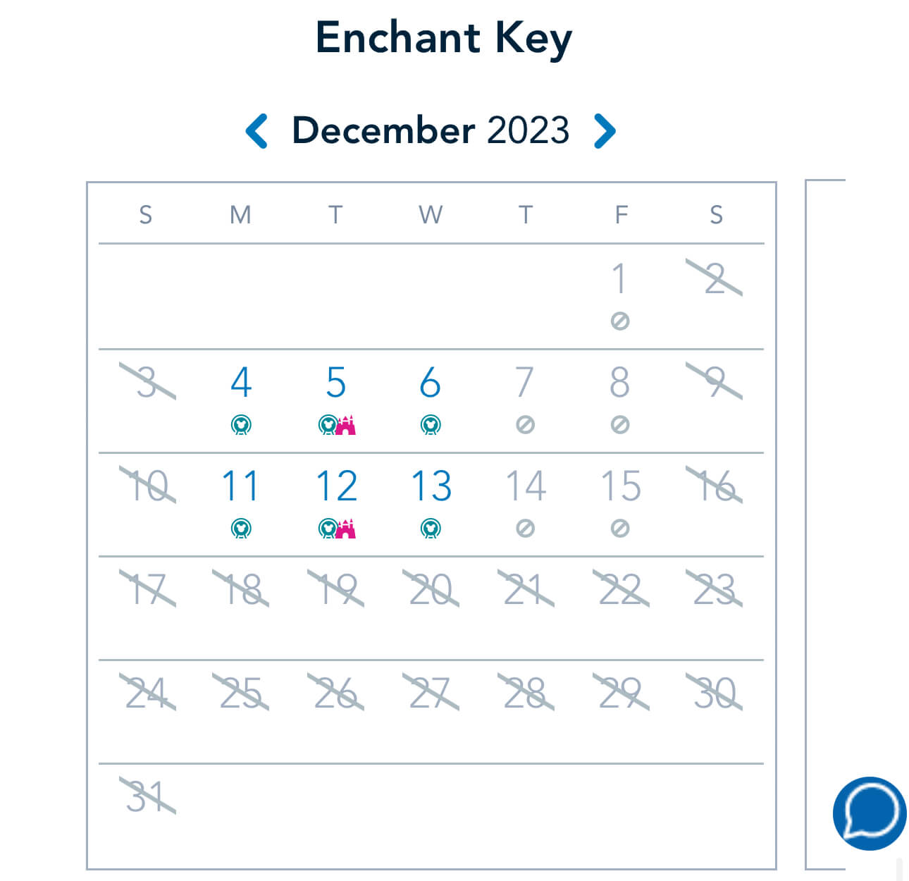 Disneyland Magic Key Enchant December 2023 MiceChat