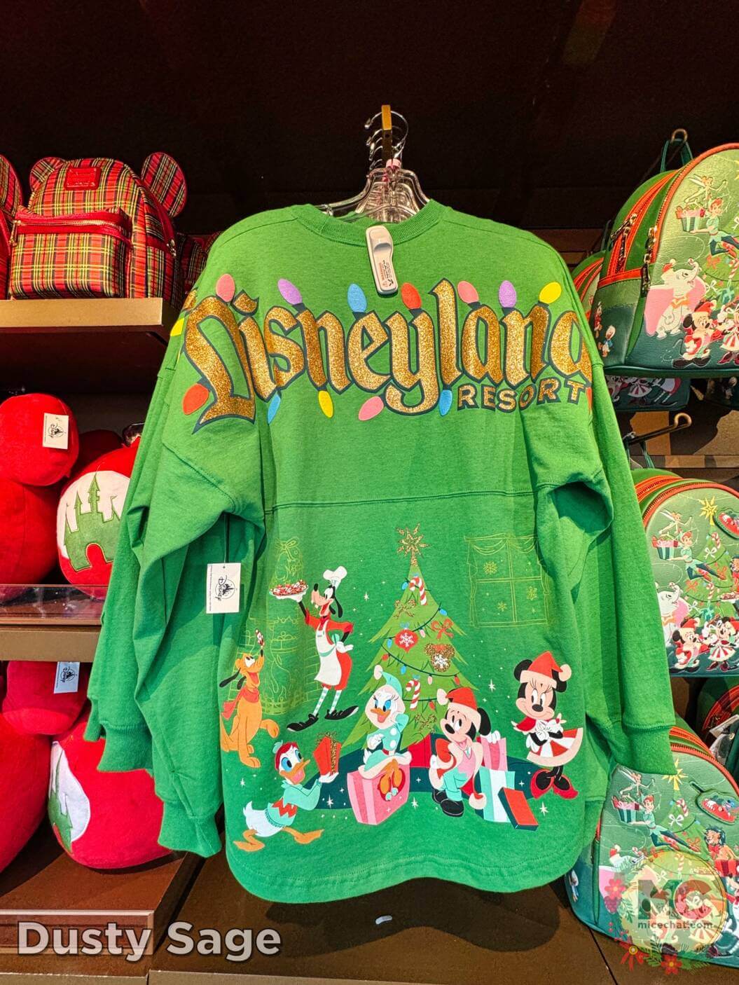 Disneyland News Festival of holidays merch green MiceChat MiceChat