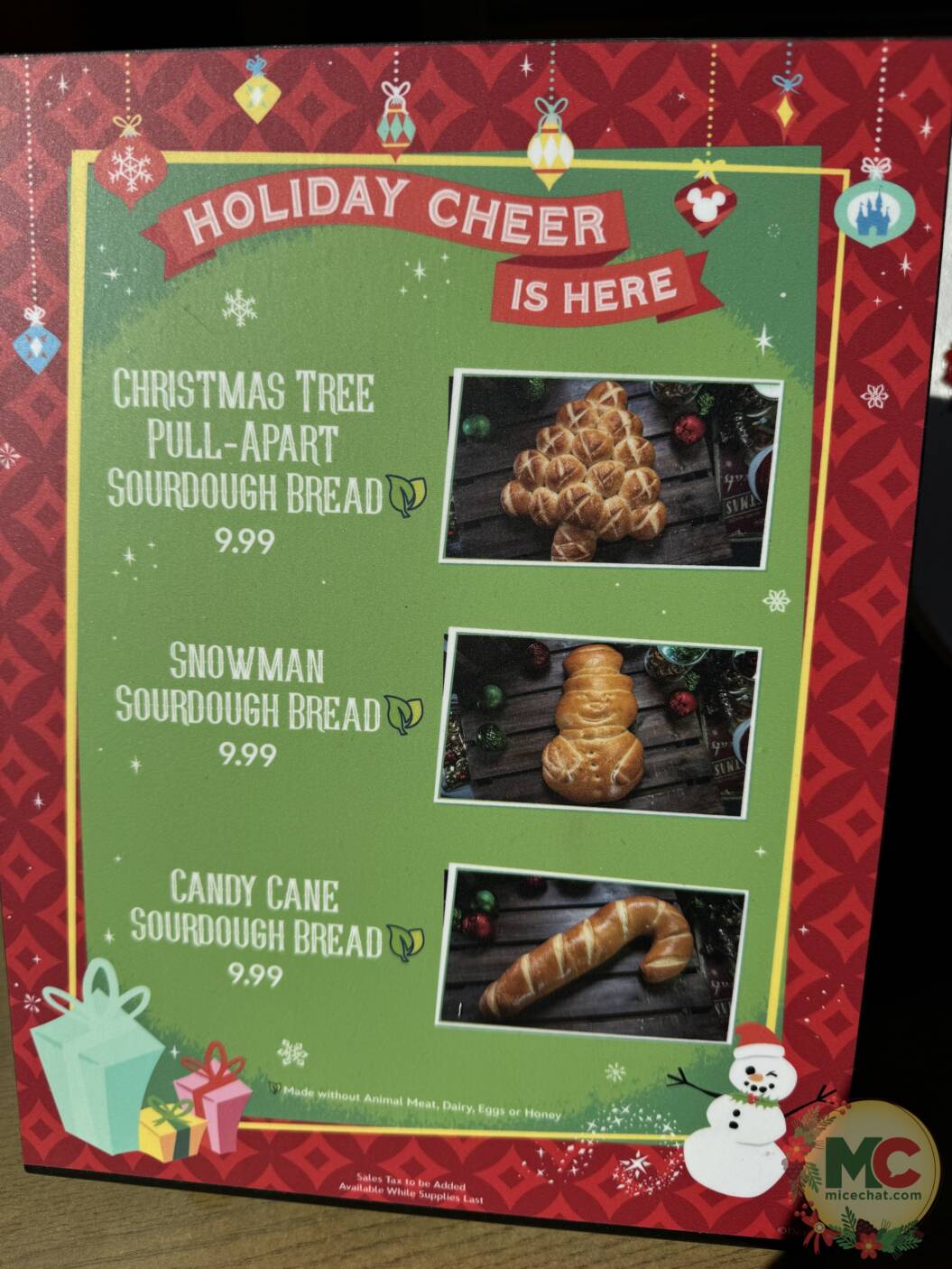 Disneyland News San Fransokyo bread menu MiceChat - MiceChat