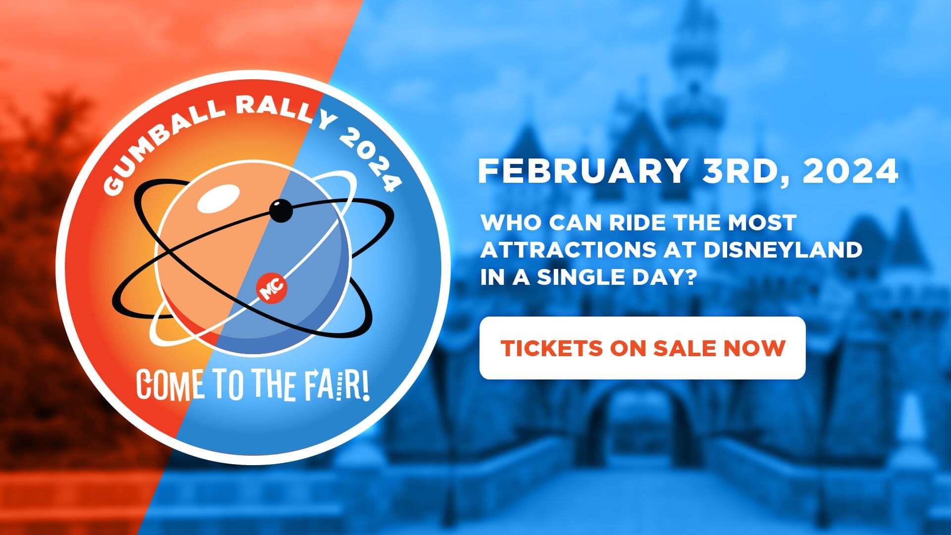 Gumball Rally 2024 Ticket Banner MiceChat