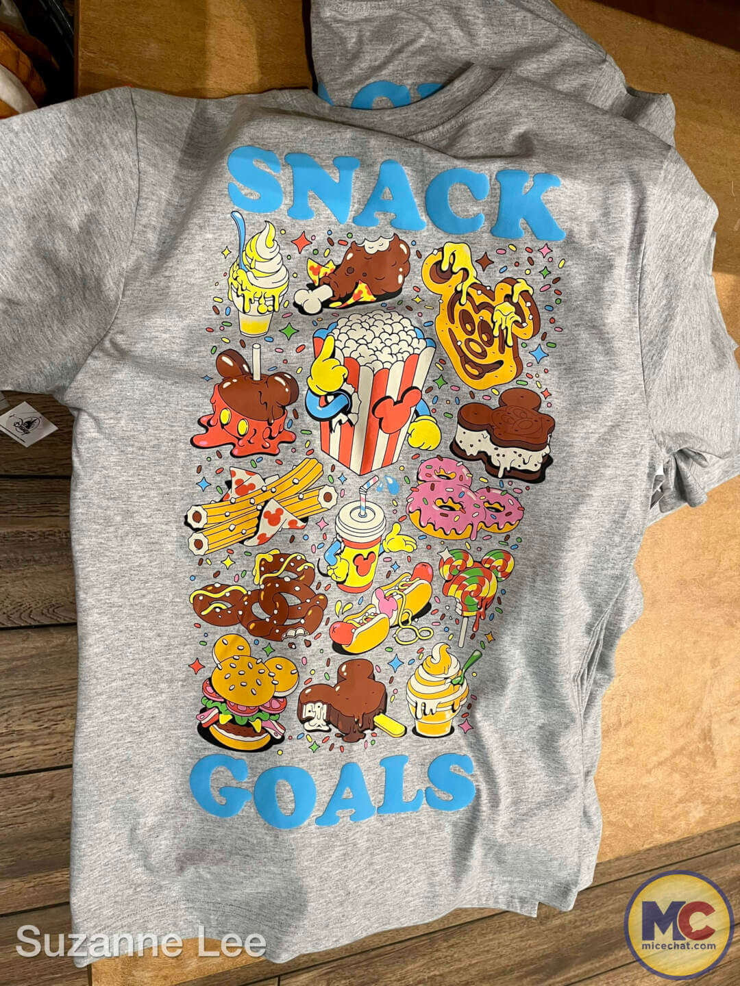 Disney snack 2025 goals shirt