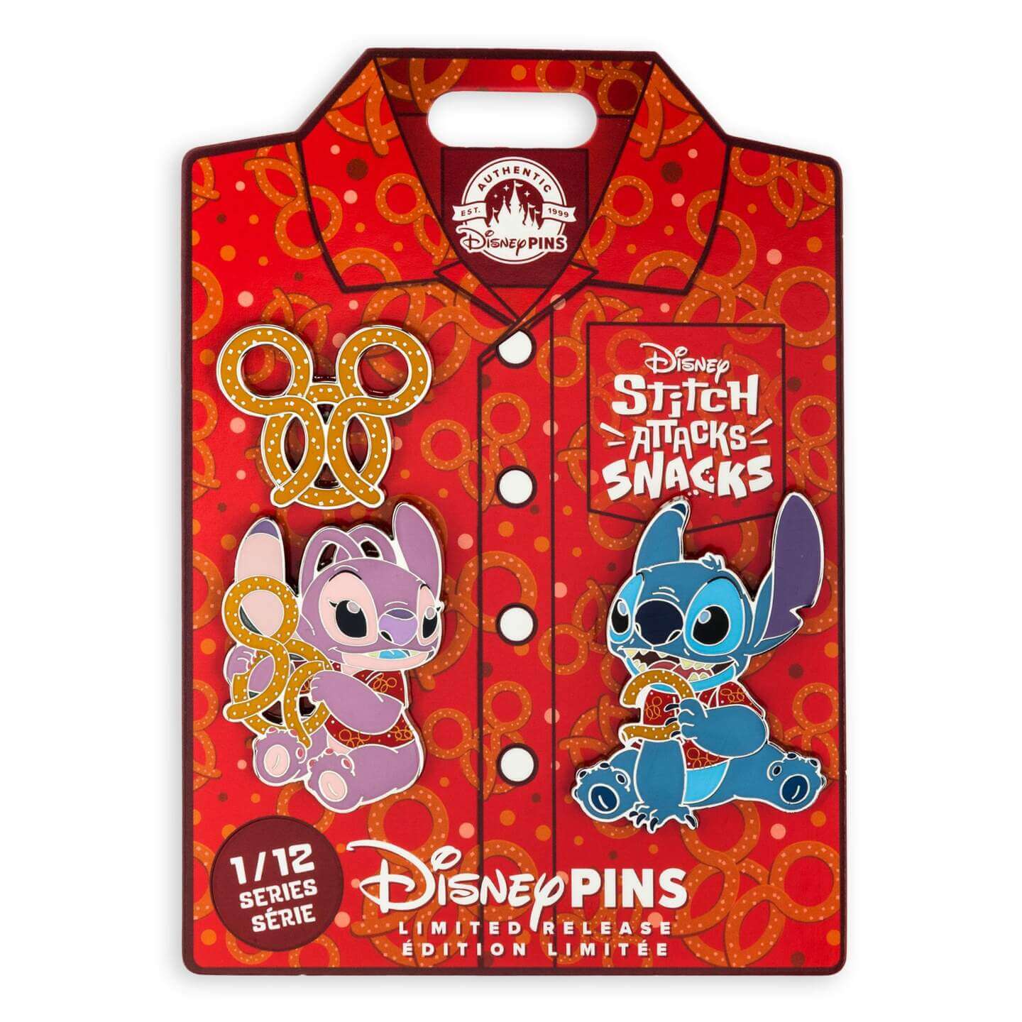 Disney Pins Blog - New Stitch pins recently released at Disneyland Paris