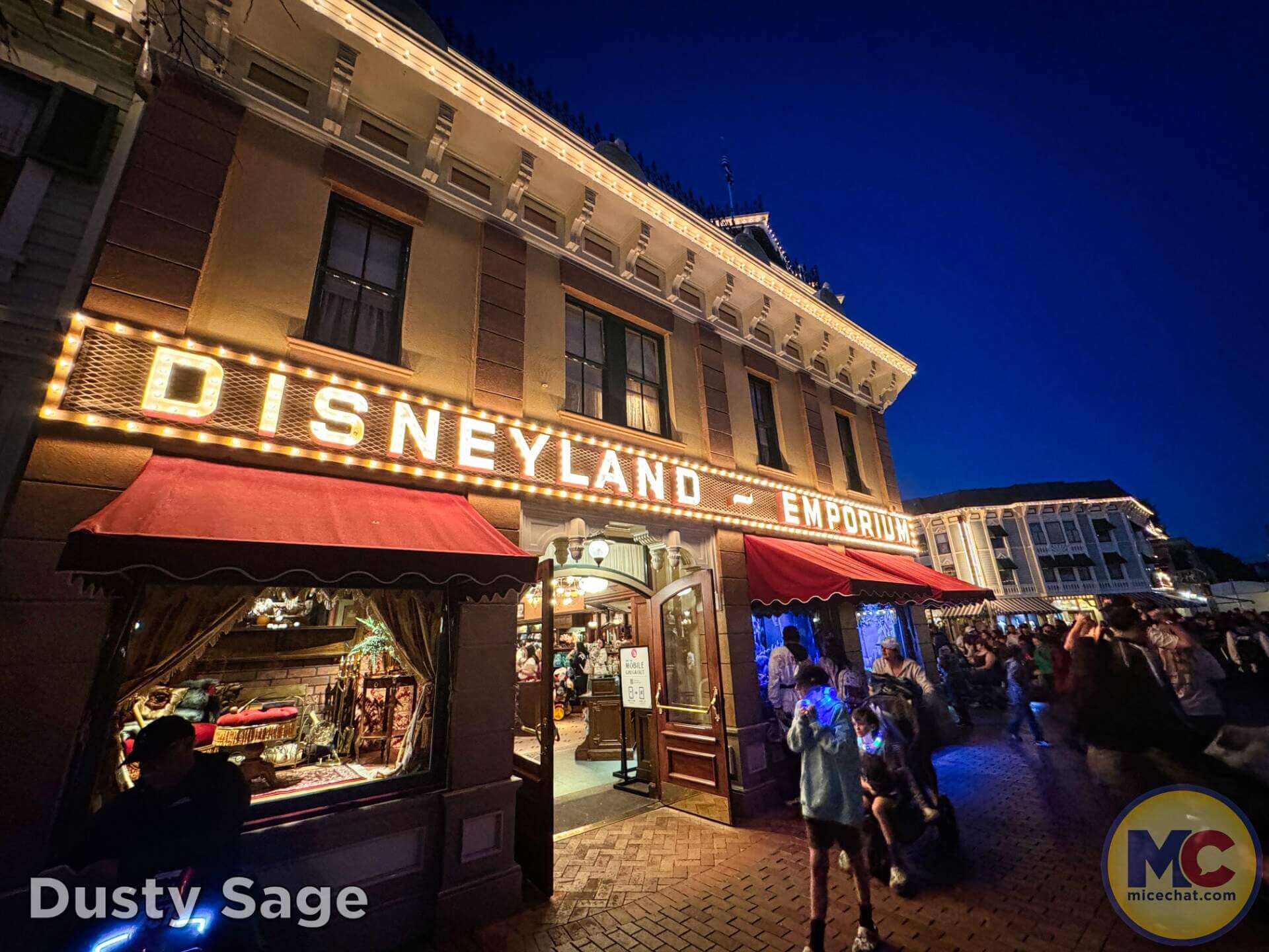 Disneyland-This That Blues Disneyland Emporium Windows 1- MiceChat ...