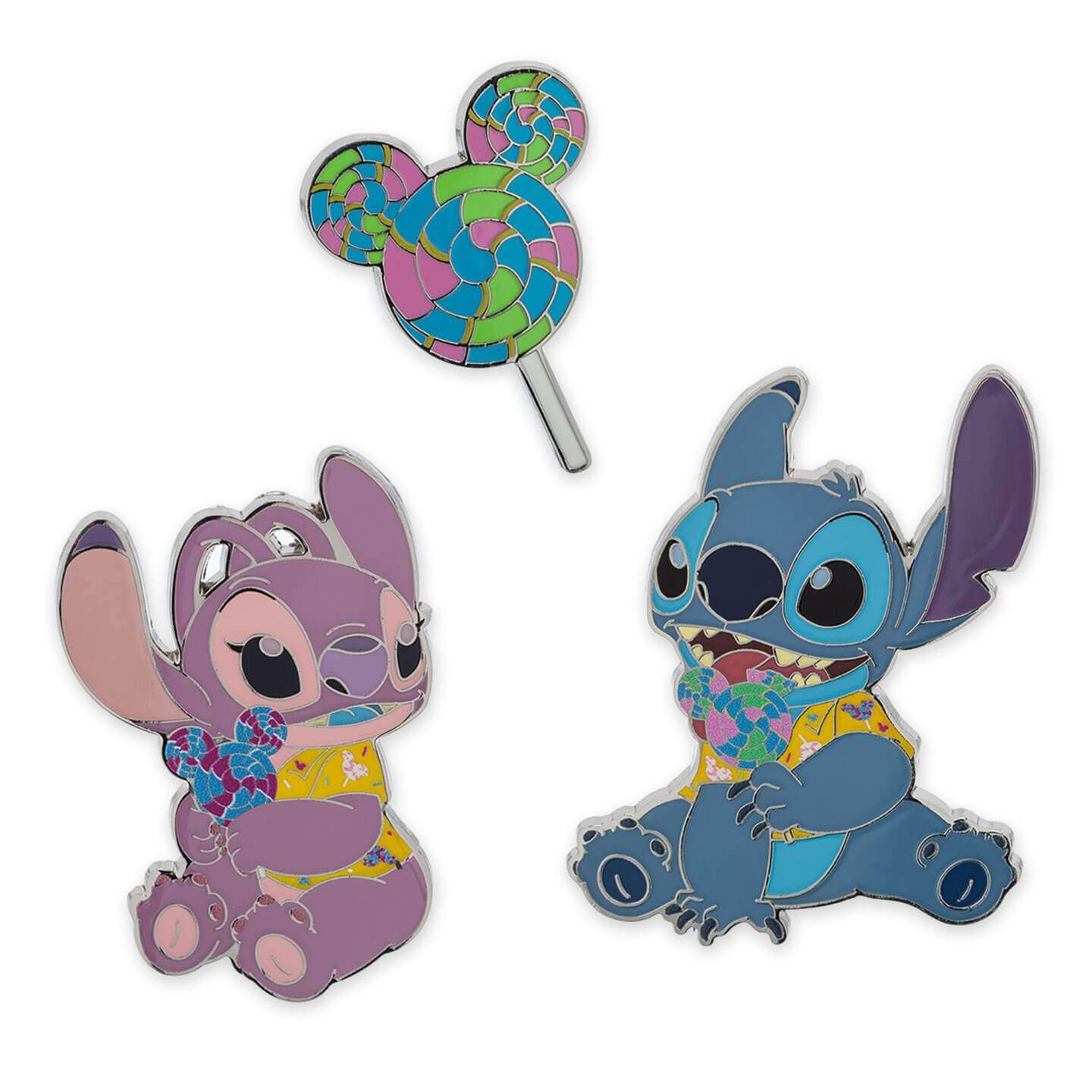 It's time to release our brand new Stitch micro mystery pins. Grab yours  tonight at 4pm pst / 7pm est. #thepinkalamode #sprinklethepin