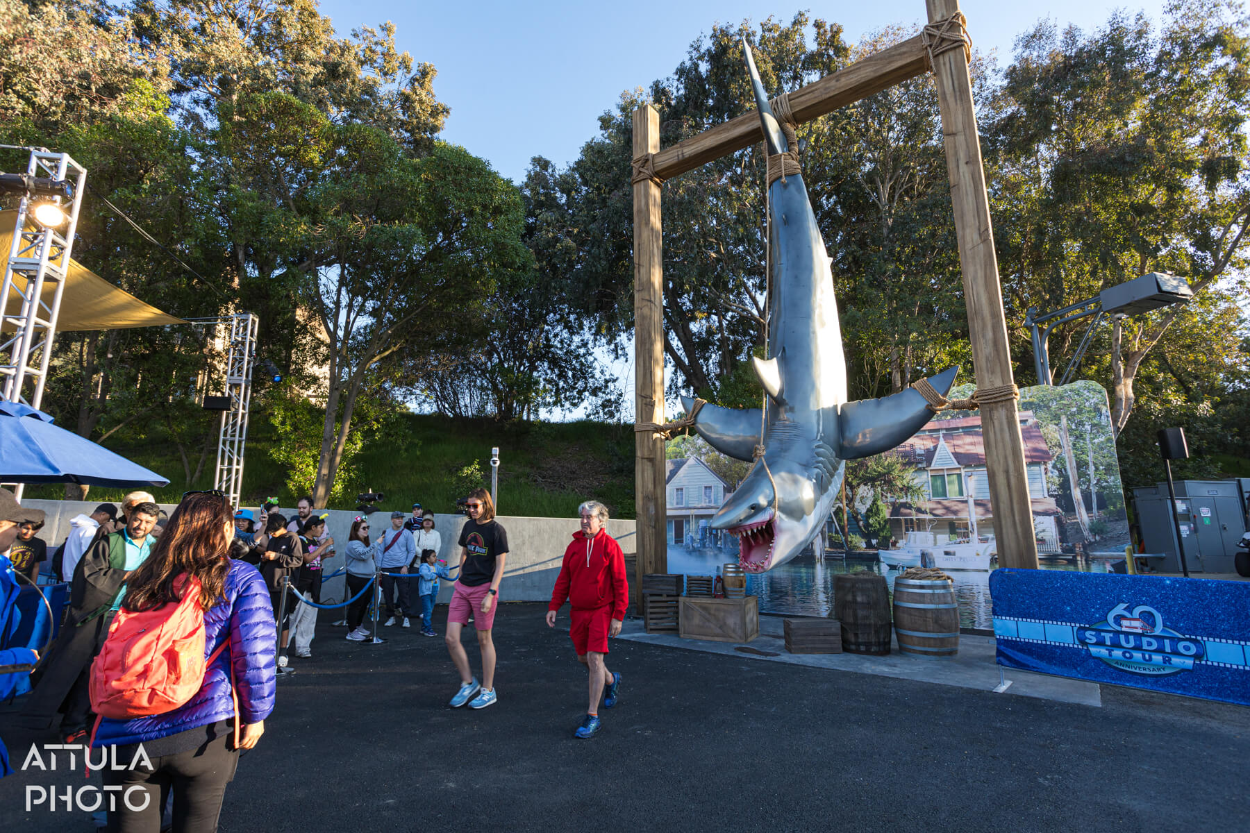 016 Universal Studios Hollywood 60th Anniversary Studio Tour Jaws Photo 